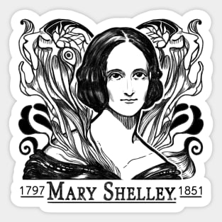 Mary Shelley Sticker